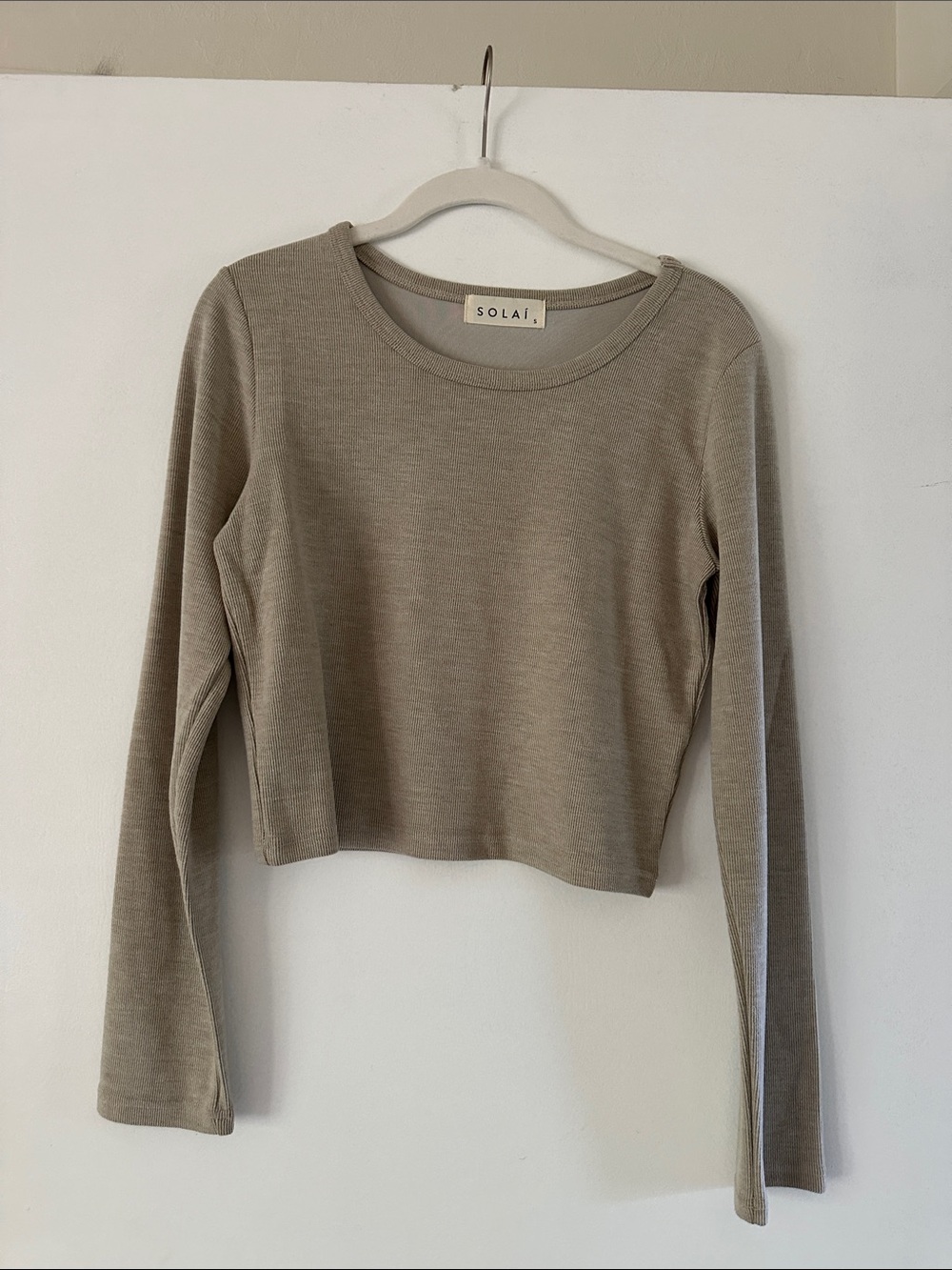 Solai the Label Ribbed Long Sleeve